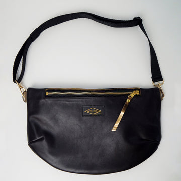 espresso v-flat crossbody